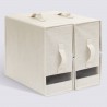 Lot de 2 housses de rangement DRESSY+ - Beige