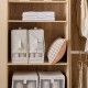Lot de 2 housses de rangement DRESSY+ beige, dressing