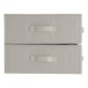 Lot de 2 housses de rangement DRESSY+, horizontale