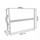 Housse de rangement DRESSY+, dimensions