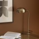 Lampe MAONA argenté, éteinte