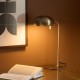 Lampe MAONA argenté, allumée