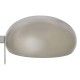 Lampe MAONA argenté, abat-jour