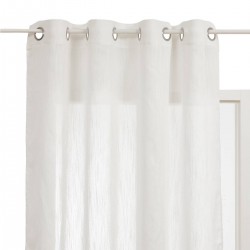 Voilage 140X240cm TEOR - Blanc