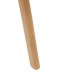 Fauteuil AMZA ambre, pied