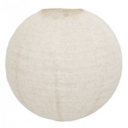 Lanterne en lin D43cm JORDY - Beige lin