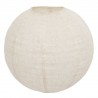 Lanterne en lin D43cm JORDY - Beige lin