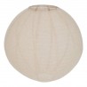 Lanterne en lin D57cm JORDY - Beige lin
