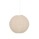 Lanterne en lin D57cm JORDY beige lin