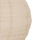 Lanterne en lin D57cm JORDY beige lin, zoom
