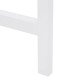 Meuble toilettes ORÉA blanc, pied