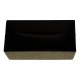 Pouf pliant double en bouclette SOANA kaki, intérieur