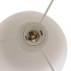 Lampadaire KEYAH blanc, culot