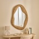 Miroir organique en osier SANOA - Naturel