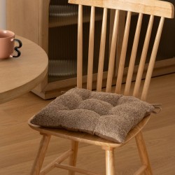 Galette de chaise SOANA - Taupe