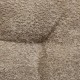 Galette de chaise SOANA taupe, detail