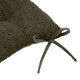 Galette de chaise SOANA kaki, zoom