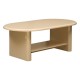 Table basse glossy DOUGLAS - Beige