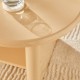 Table basse glossy DOUGLAS beige, zoom