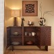 Buffet 3 portes NYERO, ouvert