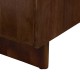 Meuble TV NYERO marron, pied