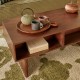 Table basse NYERO marron, niche