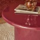 Table basse glossy DOUGLAS rouge grenat, zoom 