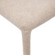 Chaise en tissu ALMÉE crème, assise