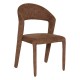Chaise en tissu ALMÉE - Bronze