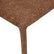 Chaise en tissu ALMÉE bronze, assise