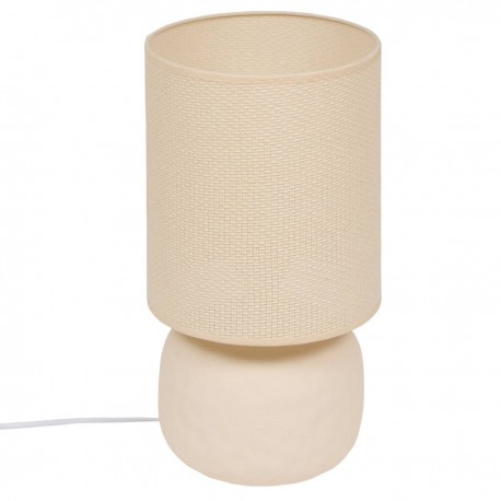 Lampe en céramique H56cm OBINE - Beige