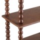 Étagère 3 niveaux MONA marron, detail