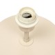 Lampadaire champignon ULYSSE argile, douille
