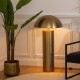 Lampadaire champignon en métal H97cm doré, salon