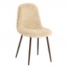 Chaise en fourrure ROKA - Beige