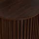 Buffet effet noyer ALCOVE marron, plateau