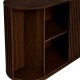 Buffet effet noyer ALCOVE marron, rangement