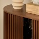 Buffet effet noyer ALCOVE, detail