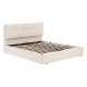 Lit coffre 160X200cm SOA - Blanc