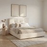 Lit coffre 160X200cm SOA - Blanc