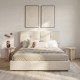 Lit coffre SOA blanc, chambre