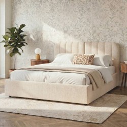 Lit coffre CALA beige, chambre