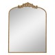 Miroir arche moulures 90x68cm MONA - Doré