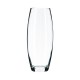 Vase bombé en verre H26cm FLORA - Transparent