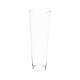 Vase conique transparent H50cm